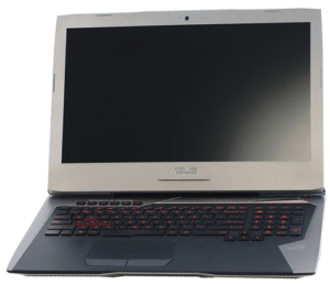 Asus G752 Laptop Front Right Angle