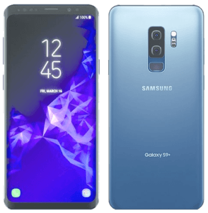 Samsung Galaxy S9 Phone Front and Back