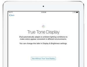 iPad Pro True Tone