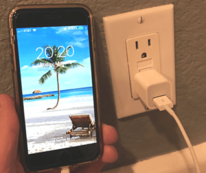 Wall Charging iPhone