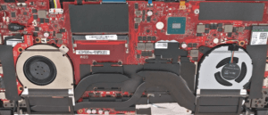 Asus Strix GL503VS Laptop Inside