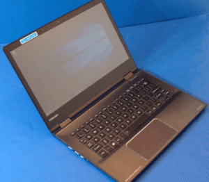 Toshiba Radius 12 Laptop Left Angle