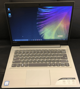 Lenovo Ideapad Laptop Straight On