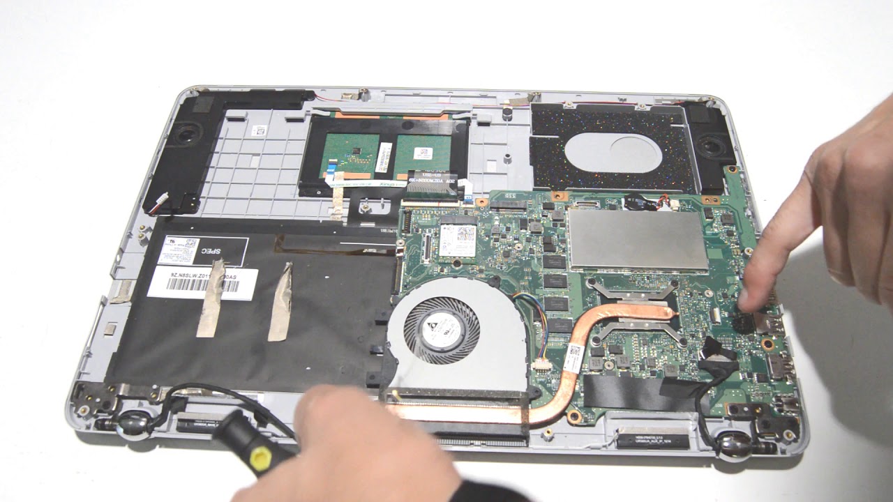 How to Disassemble, Repair and Upgrade Asus Q504U SellBroke